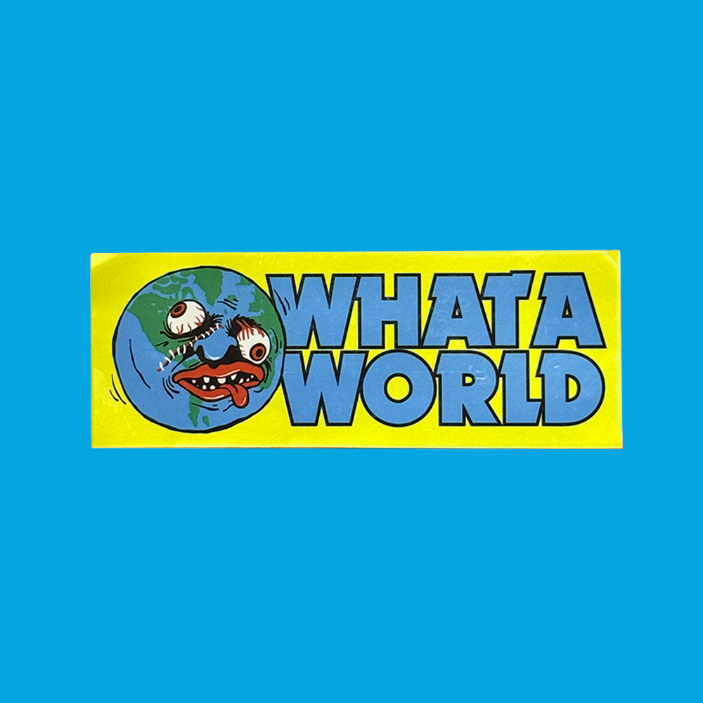 Mad World Sticker