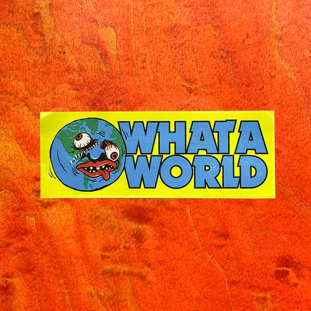 Mad World Sticker